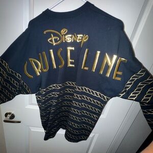 Disney Cruise Line Navy and Gold Nautical Spirit Jersey